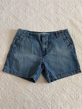 Gap Jeans Cotton 5" Relaxed Medium Wash Denim Shorts Casual Summer Womens 10